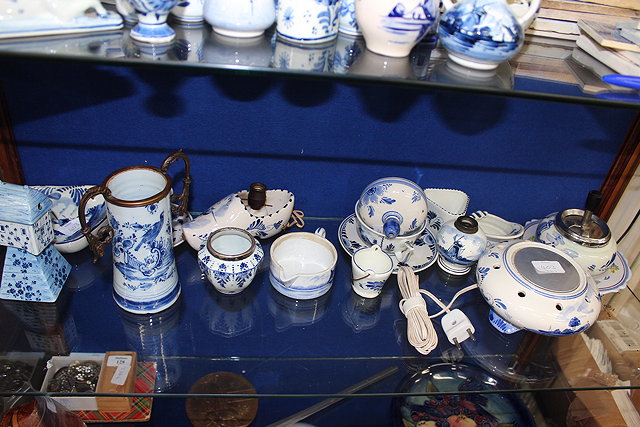 Appraisal: A COLLECTION OF TH CENTURY DUTCH DELFT to include vases