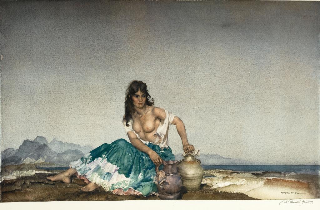 Appraisal: SIR WILLIAM RUSSELL FLINT RA PRWS RSW - - SARA