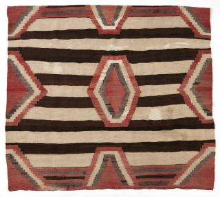 Appraisal: A Navajo Third Phase chief's Early th century handwoven of