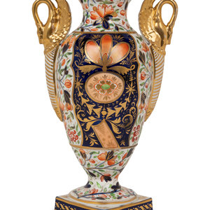 Appraisal: A Derby Porcelain Vase th Century of amphora shape with