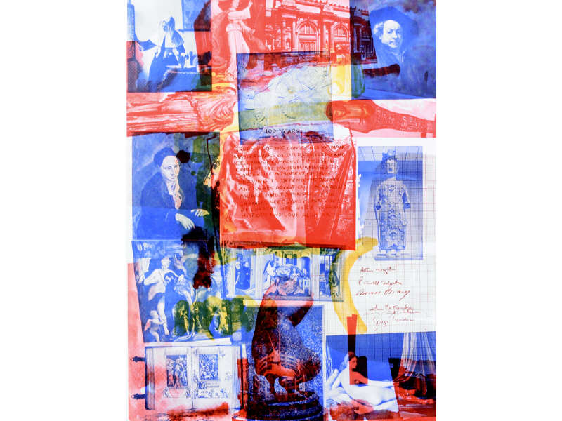 Appraisal: ROBERT RAUSCHENBERG AMERICAN B CENTENNIAL CERTIFICATE METROPOLITAN MUSEUM OF ART