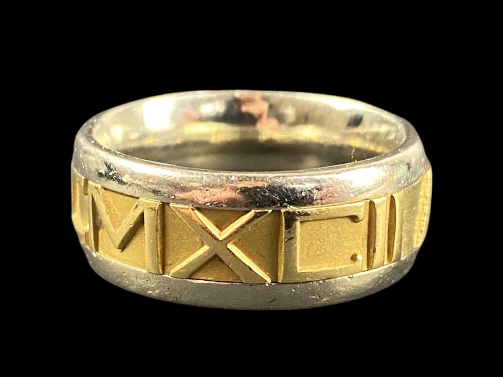 Appraisal: John Christian Numeros K K Gold RingSize Weight g