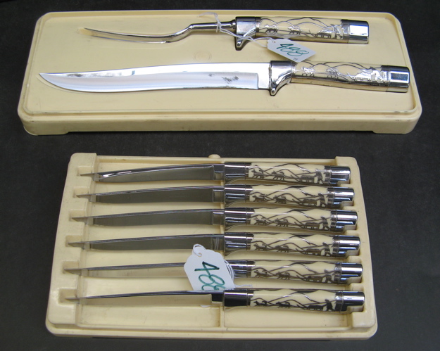 Appraisal: TWO SETS OF CARVEL HALL BY BRIDDELL CUTLERY total pieces