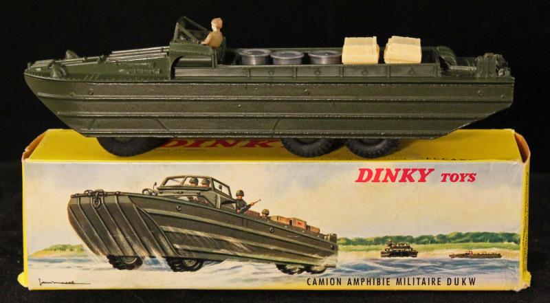 Appraisal: Dinky Toys DUKW Amphibian Military Boat No in box circa