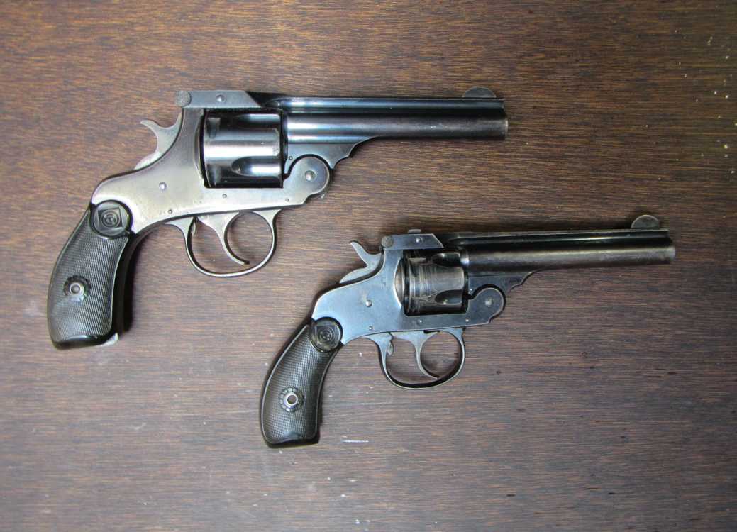 Appraisal: TWO DOUBLE ACTION HARRINGTON AND RICHARDSON REVOLVERS the first S