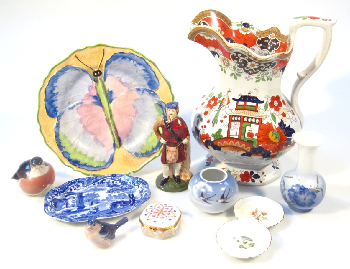 Appraisal: Various ornaments collectables etc to include Royal Copenhagen bird cm