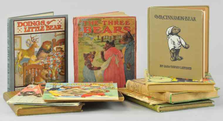 Appraisal: GROUPING OF CHILDREN'S TEDDY BEAR BOOKS Mostly bear theme books