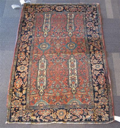 Appraisal: Sarouk Fereghan rug west persia circa late th century