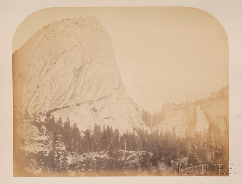 Appraisal: Carleton E Watkins American - Six Yosemite Valley Landscapes All