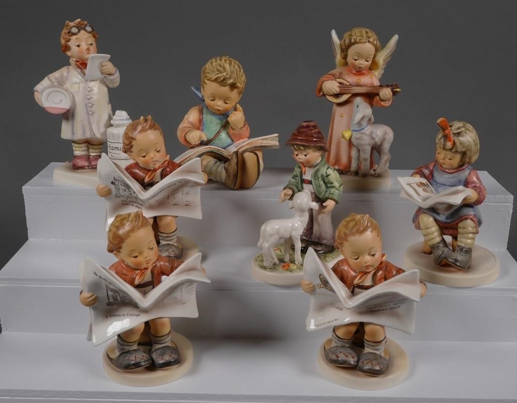 Appraisal: Collection of Hummel figurines TMK- Hummels included Little Pharmacist Vitamins