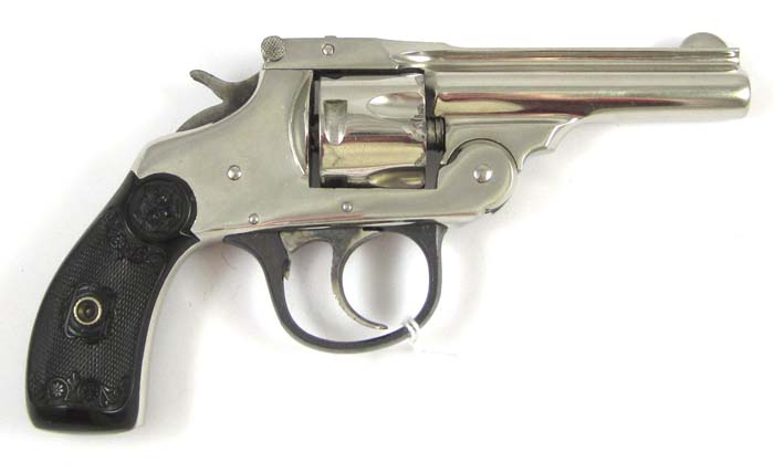 Appraisal: IVER JOHNSON SAFETY HAMMER DOUBLE ACTION REVOLVER S W caliber