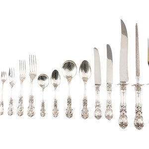 Appraisal: An American Silver Flatware Service Reed Barton Taunton MA th