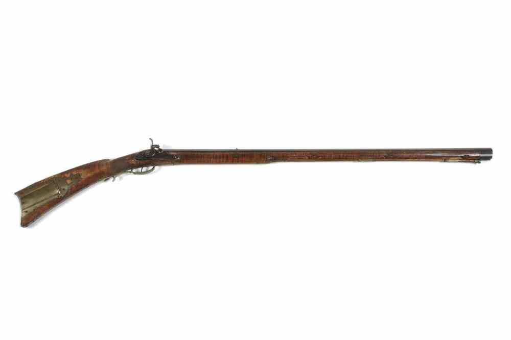 Appraisal: TRAPPERS RIFLE - Pennsylvania Hunting Rifle with octagonal cal barrel