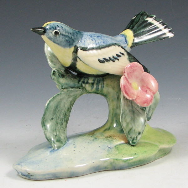 Appraisal: Stangl Audubon Warbler - Mint Stangl Audubon Warbler with pink