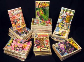 Appraisal: Pcs Well Preserved COLLECTIBLE MARVEL UNCANNY X Details This lot