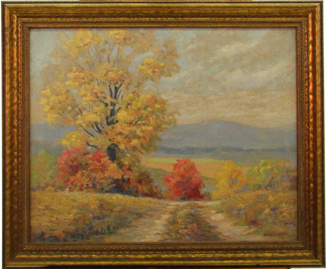 Appraisal: Isaac Watt Meridith IN - x oil on canvas signed