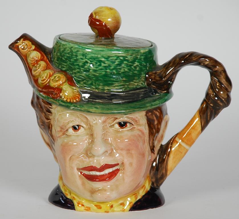 Appraisal: BESWICK POTTERY CHARACTER TEAPOT 'SAM WELLER' in high printed factory