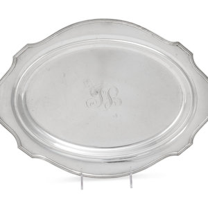 Appraisal: An American Silver Tray Gorham Mfg Co Providence RI the