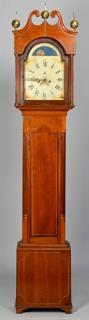 Appraisal: Southern Cherry Tall Case Clock poss KY Cherry Tall Case