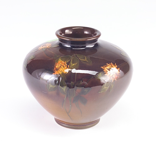 Appraisal: ROOKWOOD Standard glaze vase with flat shoulder painted by O