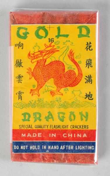 Appraisal: Gold Dragon -Pack Firecrackers Class Condition Near Mint Size -