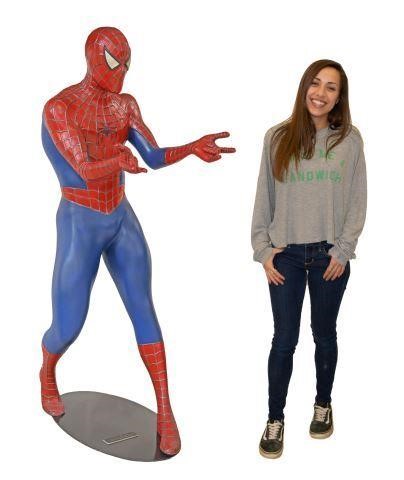 Appraisal: Scarce life-size limited-edition resin character replica Spider-man Idea Planet Inc