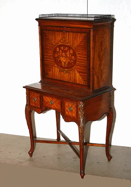 Appraisal: A Louis XV style lady's writing desk first half th