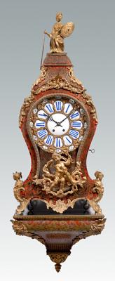 Appraisal: Napoleon III boulle bracket clock elaborate gilt bronze mounts with