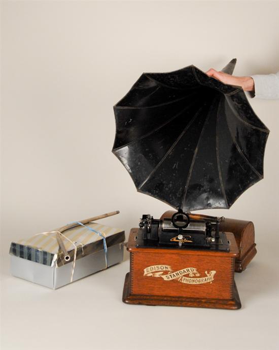 Appraisal: A L th E th C Edison Standard Phonograph oak