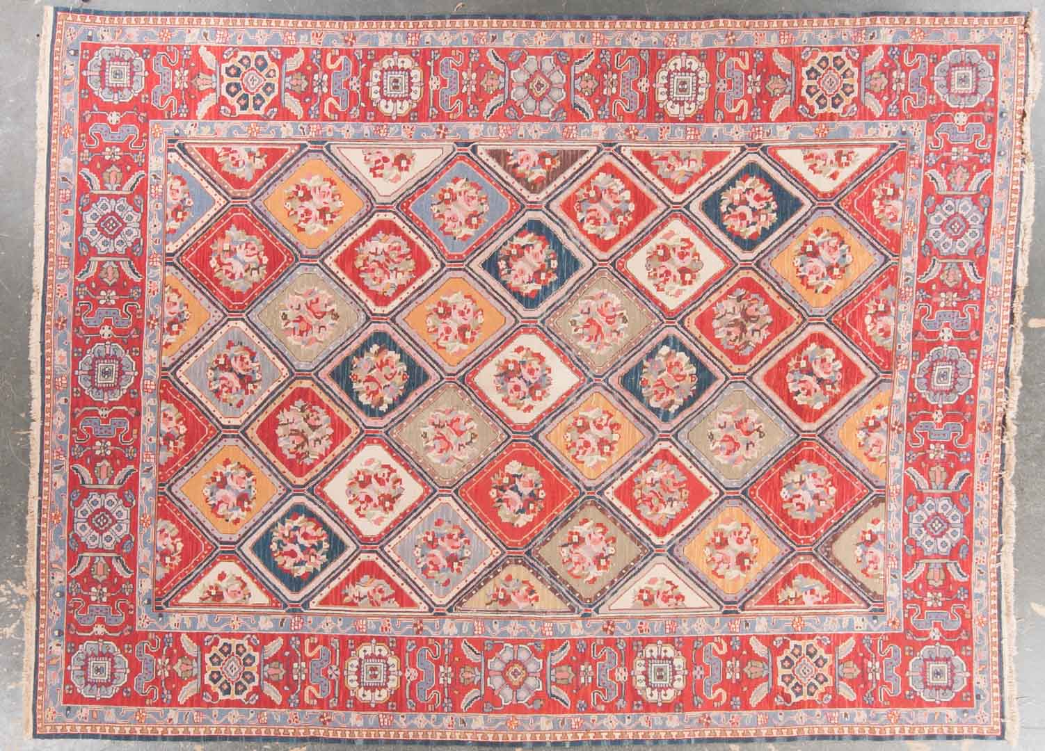 Appraisal: Soumak carpet approx x China modern Condition Excellent condition