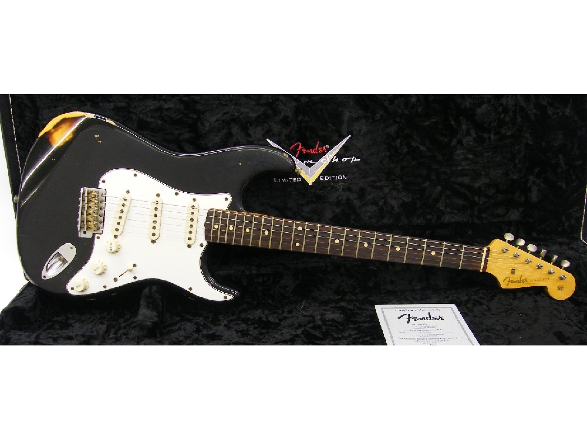 Appraisal: Fender Custom Shop Limited Edition Stratocaster Relic electric guitar made