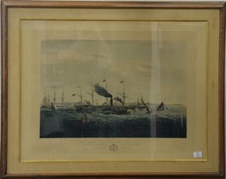 Appraisal: After Joseph Walter Bristol colored aquatint by R F A