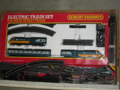 Appraisal: A Hornby Railways Intercity train set boxed G two Intercity