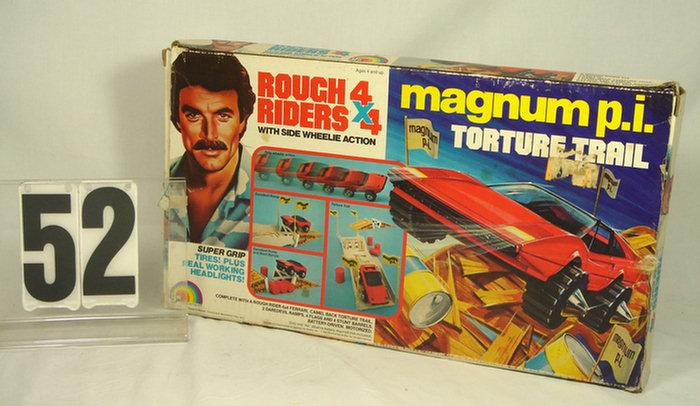 Appraisal: LJN Rough Riders Magnum PI Torture Trial Set mint in