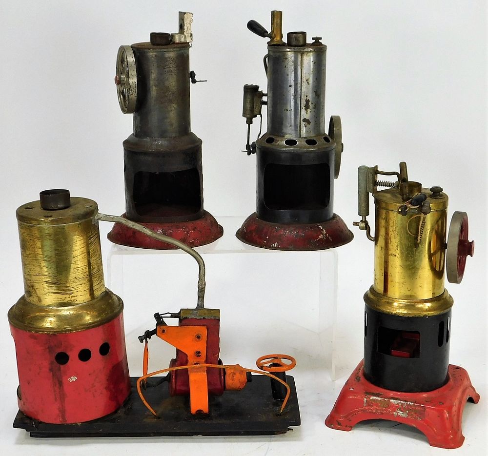 Appraisal: PC Weeden and Fleischmann Model Steam Engines United States Germany