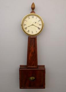 Appraisal: th c American Banjo clock A th century American Banjo