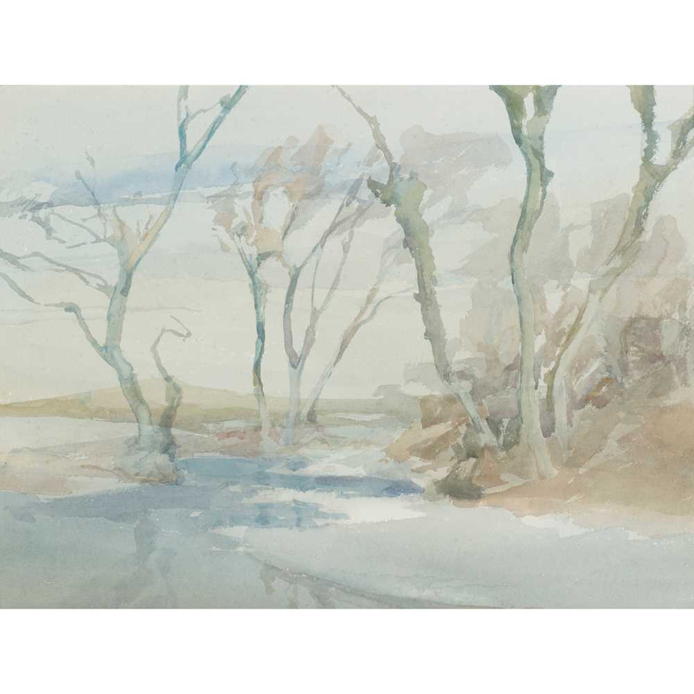 Appraisal: ARCHIBALD KNOX BRITISH - WINTER TREES ISLE OF MAN CIRCA