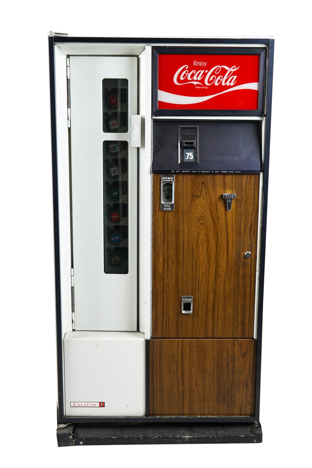 Appraisal: CAVALIER COCA COLA MACHINEserial number model number USS- - inches