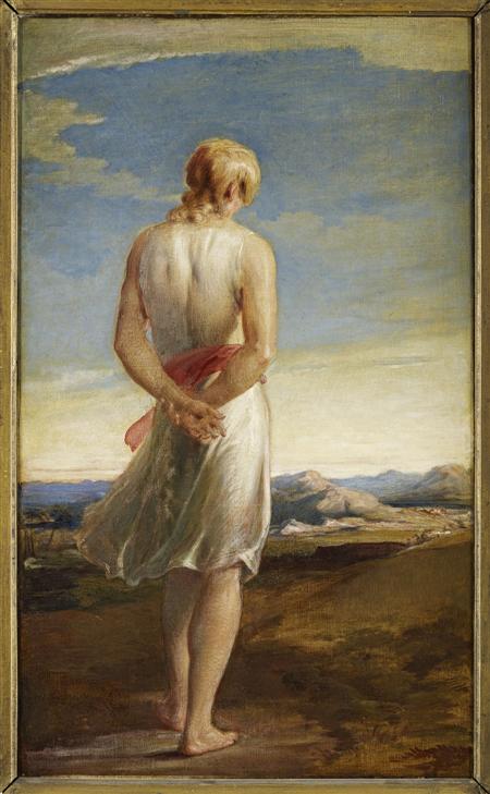 Appraisal: GEORGE RICHMOND BRITISH - ISAAC GOING FORTH TO MEDITATE Oil