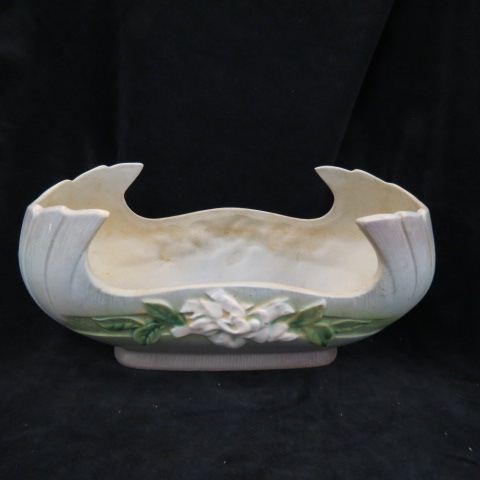 Appraisal: Roseville Gardenia Art Pottery Planter - grey