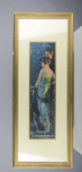 Appraisal: Gene Pressler Honeymoon Print In Frame This is an art