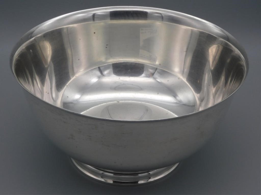 Appraisal: TIFFANY CO STERLING SILVER BOWL EARLY TH C Marked on