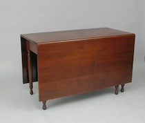 Appraisal: A Cherry Wood Drop Leaf Table ca Mid Late 's