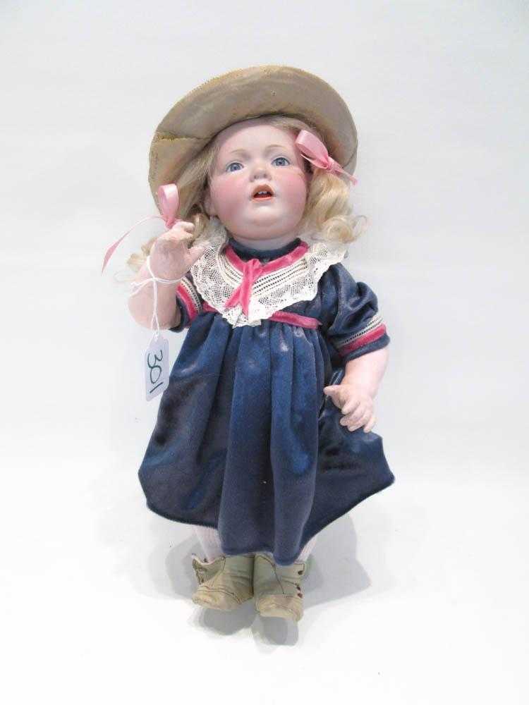 Appraisal: A J D KESTNER HILDA GIRL DOLL in Having a