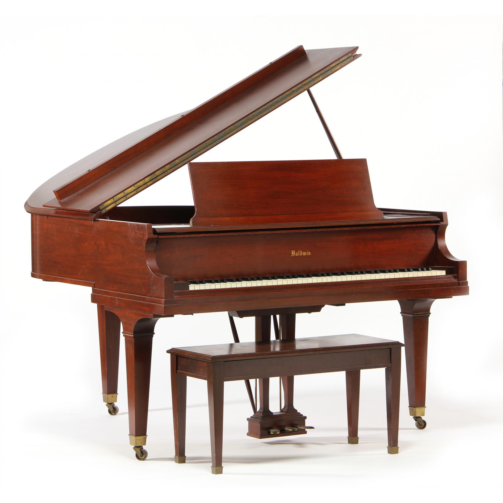 Appraisal: Baldwin M Baby Grand Piano built in mahogany case Cincinnati