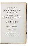 Appraisal: VERGILIUS MARO PUBLIUS Bucolica Georgica et Aeneis Ex editione Petri