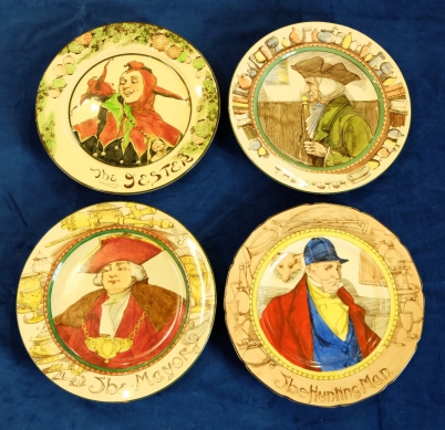 Appraisal: A collection of Royal Doulton early Dickens seriesware plates to