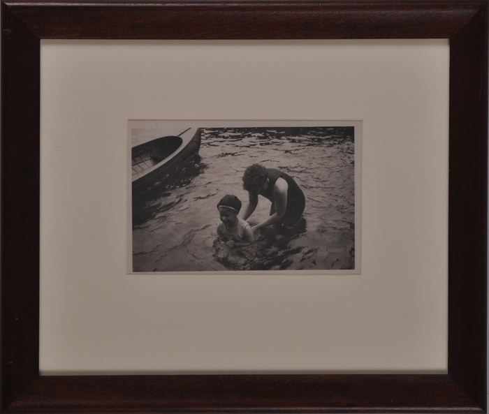 Appraisal: ALFRED STIEGLITZ - THE SWIMMING LESSON Photogravure x in