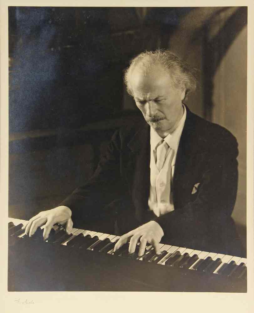 Appraisal: ORIGINAL PORTRAIT PHOTOGRAPH OF Ignacy Jan Paderewski - - Polish