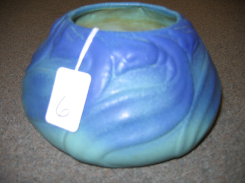 Appraisal: VAN BRIGGLE COLORADO SPRINGS Blue and green glazed vase with